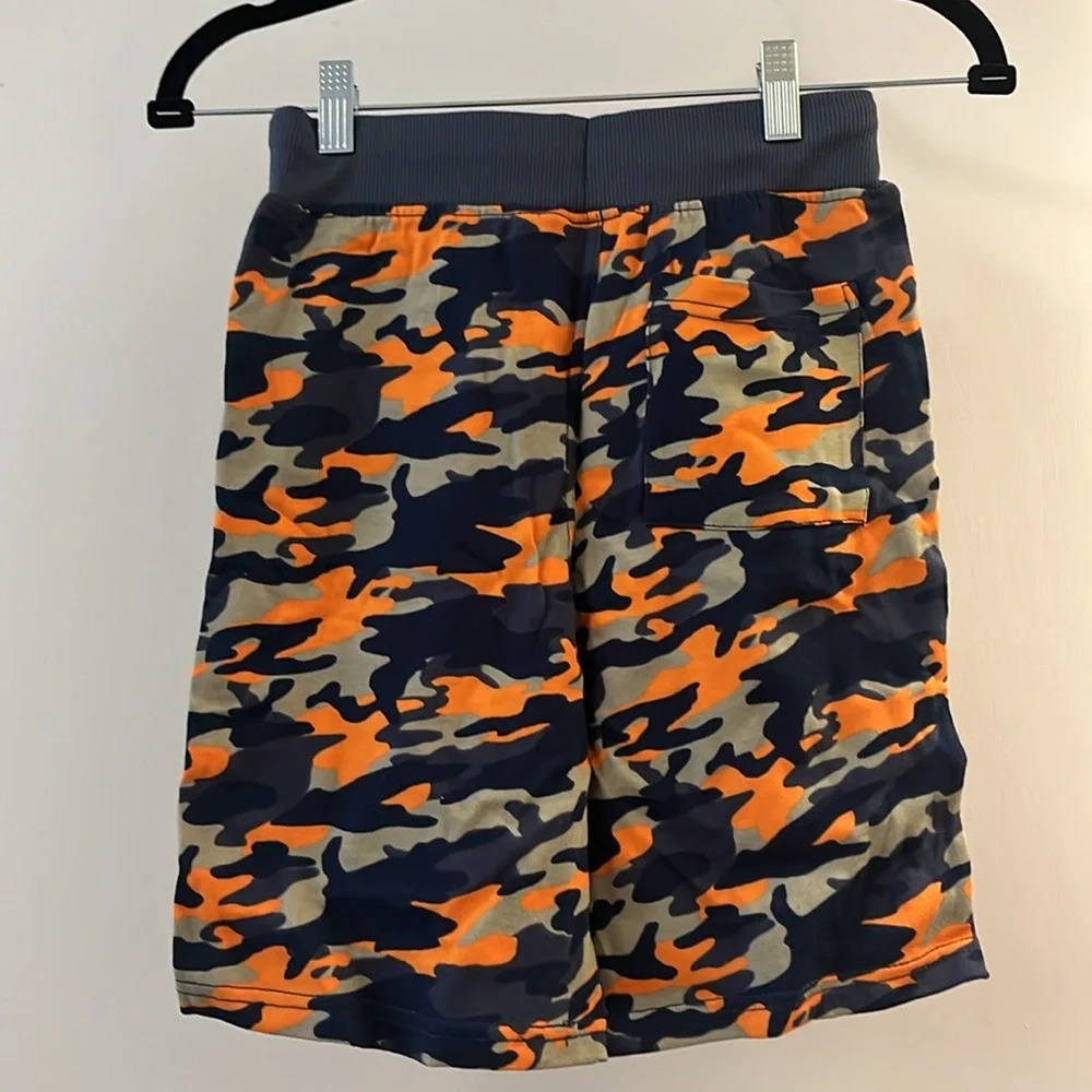 Boys Gymboree Camo Drawstring Shorts with pockets size 7